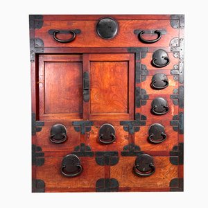 Traditional Tansu Chest of Drawers, Japan, 1920s-DWL-1787529