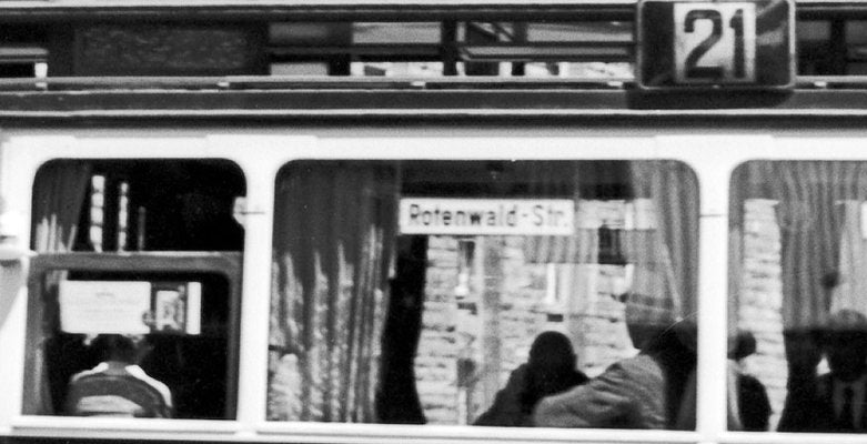 Tram Line No. 2 at Main Station, Stuttgart Germany, 1935-DYV-988155