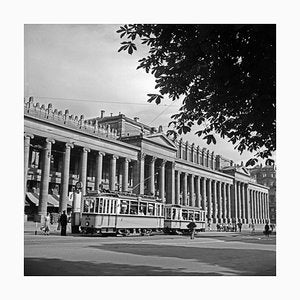 Tram Line No.2 Front of Koenigsbau Palace, Stuttgart Germany, 1935-DYV-988160