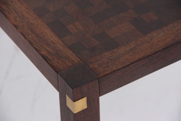 Tranekær Coffee Table in Wenge-End-Wood Mosaic, 1970s-DQ-1723874