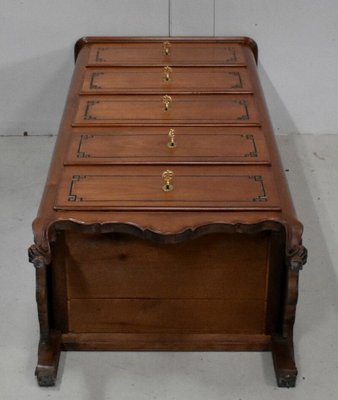 Transition Louis XV / Louis XVI - XVIII Mahogany Chest-RVK-773474