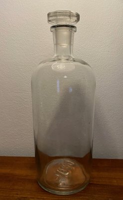 Transparent Pharmacy Jar, 1950s-ROJ-859239