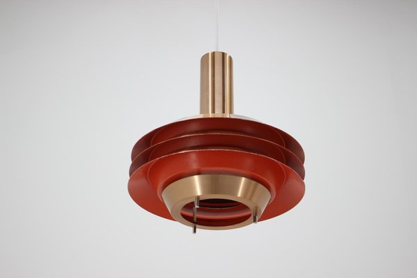 Trava Pendant Lamp by Carl Thore for Granhaga, Sweden, 1960s-TZ-750467