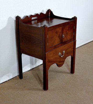 Travel Cabinet in Solid Mahogany, Late 18th Century-RVK-1337813