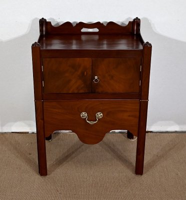 Travel Cabinet in Solid Mahogany, Late 18th Century-RVK-1337813