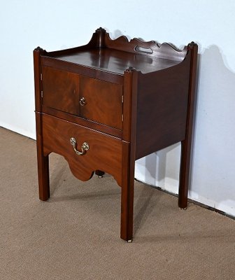 Travel Cabinet in Solid Mahogany, Late 18th Century-RVK-1337813