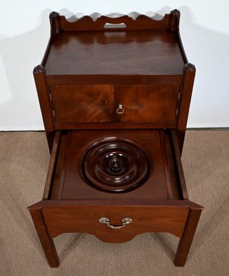 Travel Cabinet in Solid Mahogany, Late 18th Century-RVK-1337813