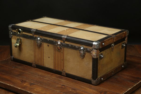 Travel Wardrobe with Storage Drawers, 1920s-EMZ-1760841