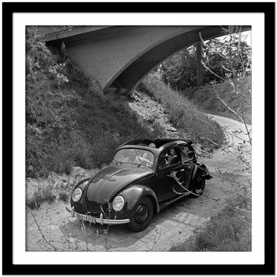 Travelling by Car in the Volkswagen Beetle, Germany 1939, Printed 2021-DYV-1021822