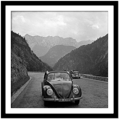 Travelling by Volkswagen Beetle Through Mountains, Germany, 1939, Photograph-DYV-1144454