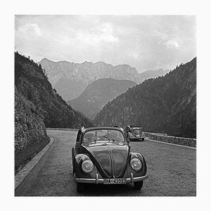 Travelling by Volkswagen Beetle Through Mountains, Germany, 1939, Photograph-DYV-1144454