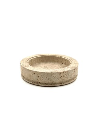 Travertine Ashtray by Cerri Nestore, Italy, 1970s-TXN-1786881