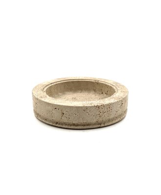 Travertine Ashtray by Cerri Nestore, Italy, 1970s-TXN-1786881