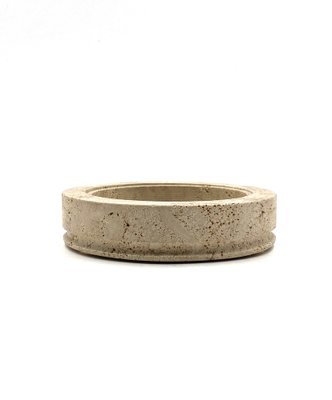 Travertine Ashtray by Cerri Nestore, Italy, 1970s-TXN-1786881