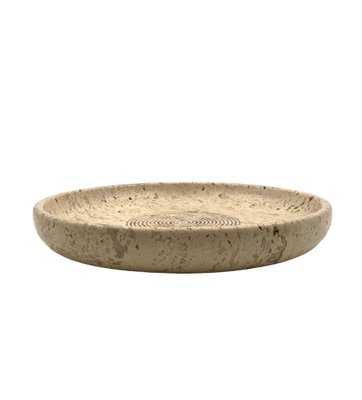 Travertine Bowl by Cerri Nestore, Italy, 1970s-TXN-1786805