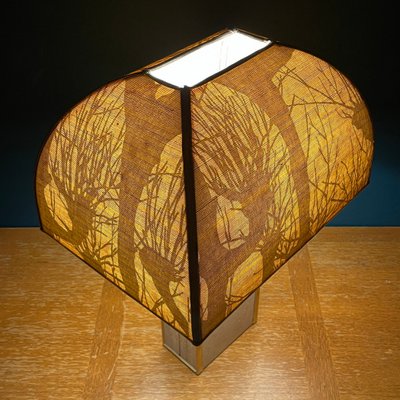 Travertine Marble Table Lamp, Italy, 1970s-WQC-1436103