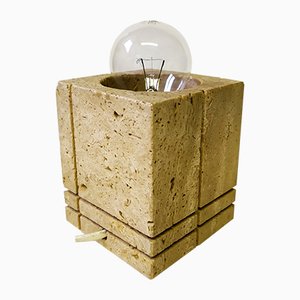 Travertine Table Lamp by Cerri Nestore, 1960s-EI-646592