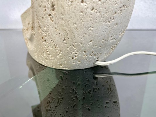 Travertine Table Lamp by Giuliano Cesari for Luigi Sormani, Italy, 1970s-LYQ-1171377