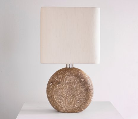 Travertine Table Lamp from Fratelli Mannelli, 1970s-TJQ-570832