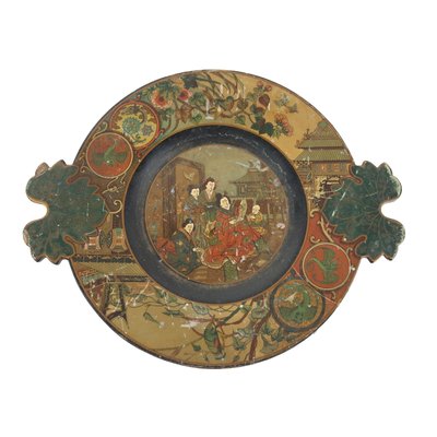 Tray in Paper Maché, England, Late 19th Century-VMM-1713238