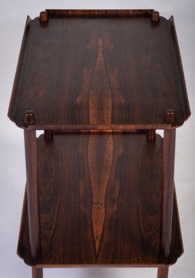 Tray Table in Rosewood by Poul Hundevad for Vamdrup, Denmark, 1960s-ZGQ-1734657