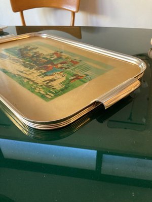 Tray with Hunting Scene, 1950s-GGK-802767