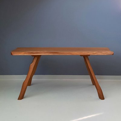 Tree Slab Coffee Table in Wood, 1960s-SJU-1391243