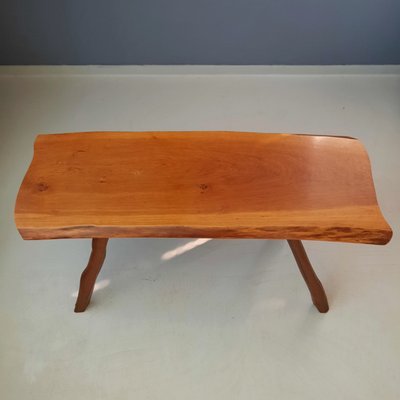 Tree Slab Coffee Table in Wood, 1960s-SJU-1391243