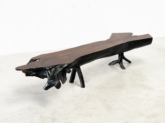 Tree Trunk Table / Bench, 1980s-XLH-1782317