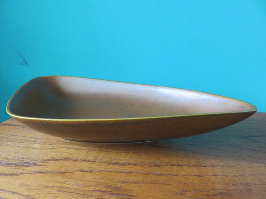 Triangular Ceramic Dish by Gunnar Nylund from Nymolle, Sweden, 1960s-AC-958207