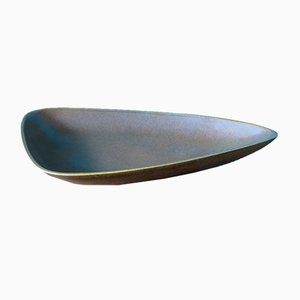 Triangular Ceramic Dish by Gunnar Nylund from Nymolle, Sweden, 1960s-AC-958207