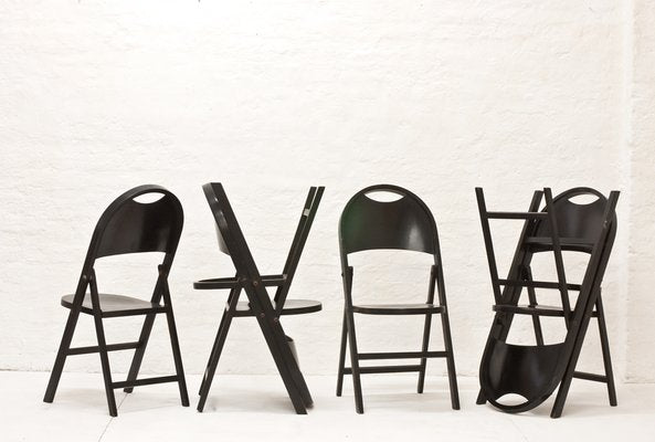 Tric 65 Folding Chairs by Achille & Pier Giacomo Castiglioni for Bernini, 1965, Set of 2-LPM-1010396