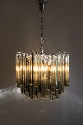 Triedri Crystal Ceiling Light by Paolo Venini, 1970s-ASK-1793015