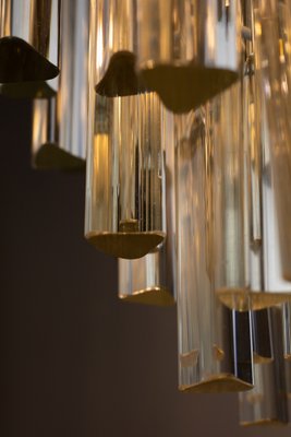 Triedri Crystal Ceiling Light by Paolo Venini, 1970s-ASK-1793015