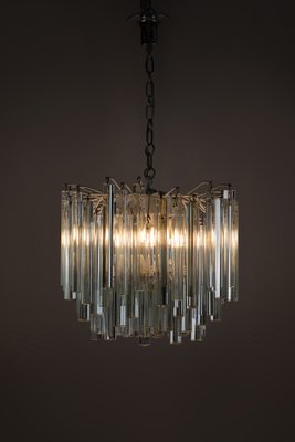 Triedri Crystal Ceiling Light by Paolo Venini, 1970s-ASK-1793015