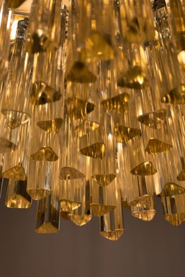 Triedri Crystal Ceiling Light by Paolo Venini, 1970s-ASK-1793015