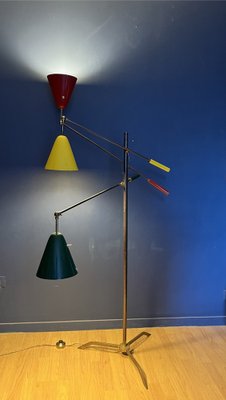 Triennial Lamp attributed to Angelo Lelli for Arredoluce, Italy, 1950s-EK-1746406