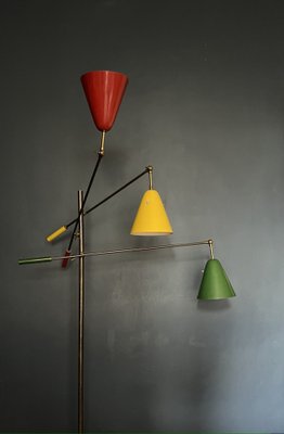 Triennial Lamp attributed to Angelo Lelli for Arredoluce, Italy, 1950s-EK-1746406