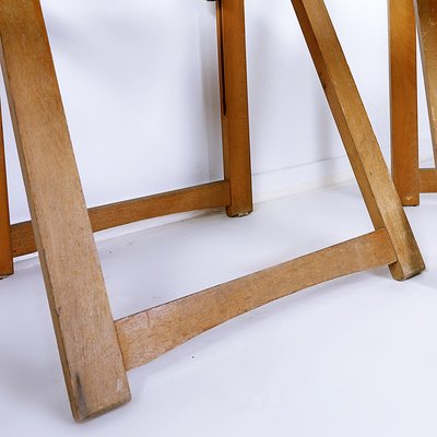 Trieste Folding Chairs by Aldo Jacober & Pierangela d'Aniello, Set of 3-NYF-2019071