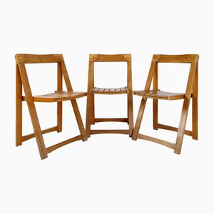 Trieste Folding Chairs by Aldo Jacober & Pierangela d'Aniello, Set of 3-NYF-2019071