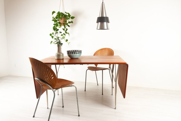 Trinidad Dining Chairs in Teak by Nanna Ditzel for Fredericia, 1990s, Set of 4-WIX-1176651