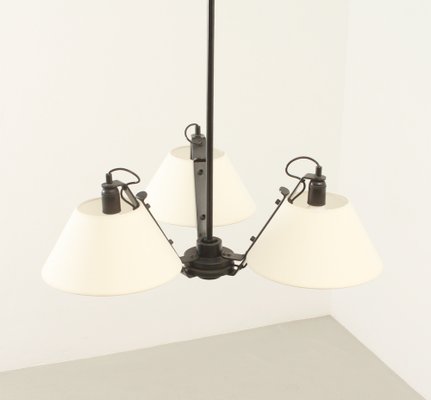 Triple Ceiling Lamp by Antoni Blanc for Metalarte, 1980-UB-1806121