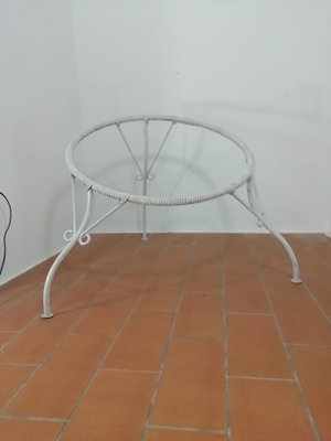 Tripod Armchairs with Table by Mathieu Mategot, 1950s, Set of 3-HNE-1328147