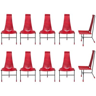 Tripod Dining Chairs by Dan Wenger, 2017, Set of 10-SFD-631612