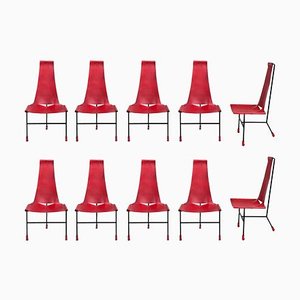 Tripod Dining Chairs by Dan Wenger, 2017, Set of 10-SFD-631612