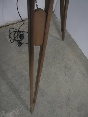 Tripod Floor Lamp, 1950s-WWQ-584354