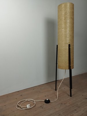 Tripod Floor Lamp in Fiberglass and Metal from Dame & Co., 1960s-SFQ-1802324