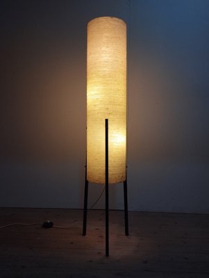 Tripod Floor Lamp in Fiberglass and Metal from Dame & Co., 1960s-SFQ-1802324