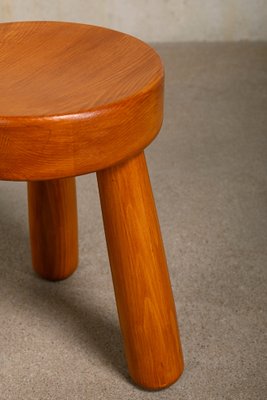 Tripod Stool in Pine Wood by Gröning Design Sweden-JK-1822220