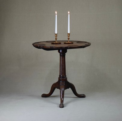 Tripod Table in Solid Cuban Mahogany, United Kingdom, 1750s-RNM-1089905